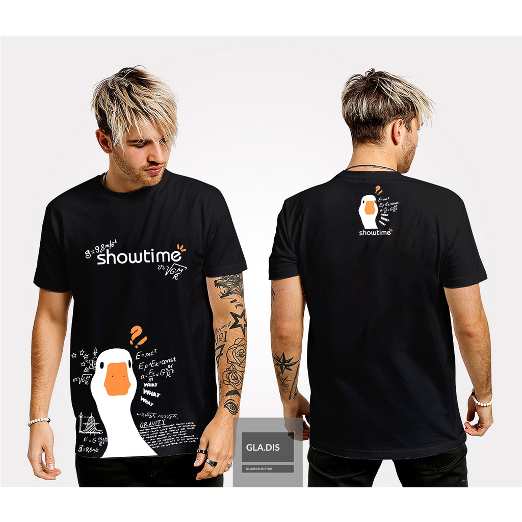 Baju Kaos Pria Motif DUCK BEBEK Distro Kaos Pria Distro Original Baju Pria Terbaru 2023 Kaos Pria De