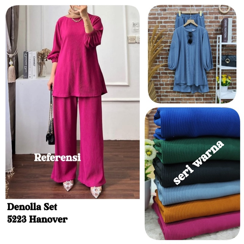 Denolla Set clarke - set denolla - Denolla Set- setelan clarke - setcel clarke