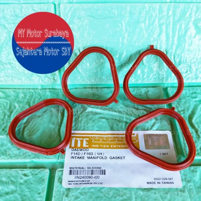 TERLARIS Paking Packing Manipol Minyak Intake Set Chevrolet Lova / Kalos ,