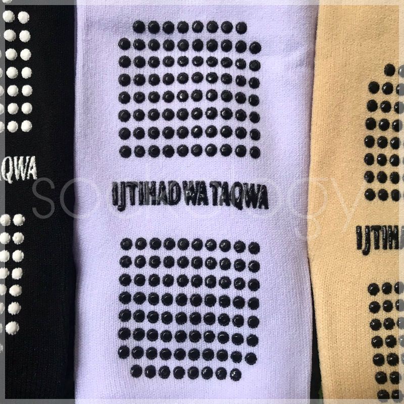 (Min. 3pcs @11.000) Kaos kaki wudhu Antislip Ijtihad wa taqwa