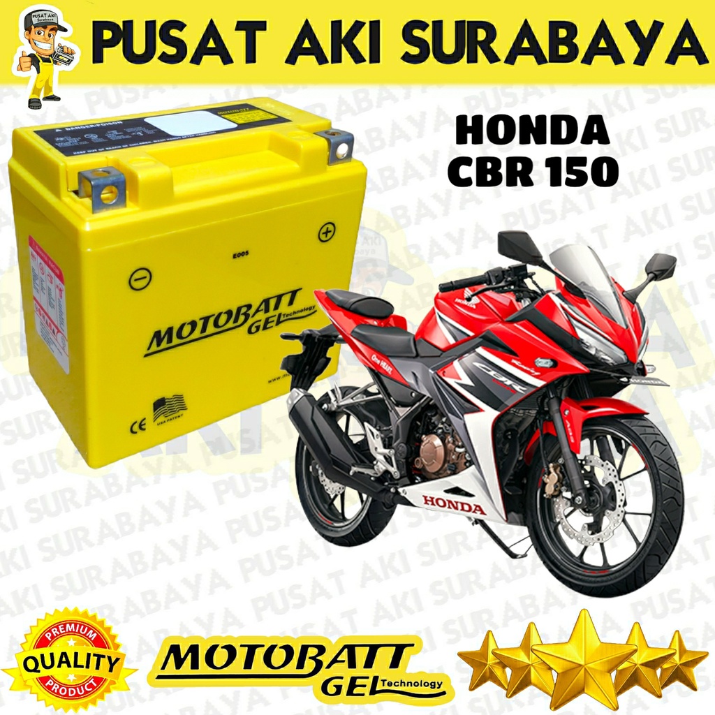 AKI MOTOBAT MTZ6S MOTOR HONDA CBR 150 ACCU CB 150 R MOTOBATT GEL BEBAS PERAWATAN CB 150 MTZ6S 12 VOLT 6 AMPER ACCU KUAT BAGUS GTZ6V YTZ6V GTZ7S