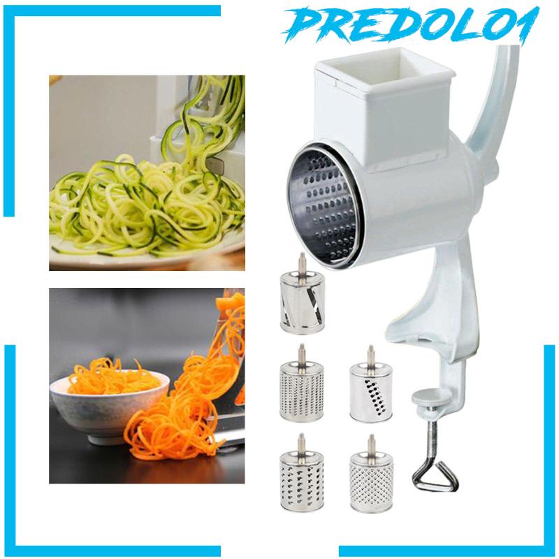 [Predolo1] Round Slicer Mandoline Aksesoris Dapur Parutan Pengiris