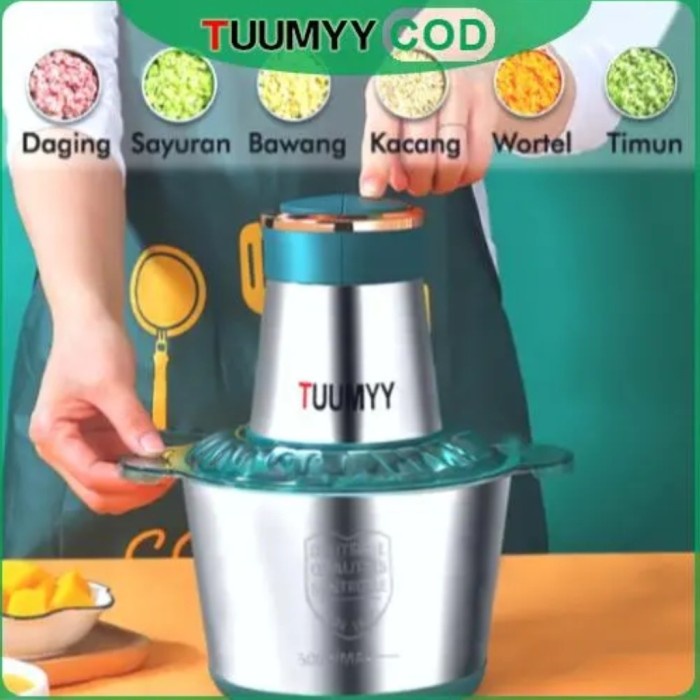 Blender Stainless Chopper Tummy oll-0810 2L Blender serbaguna