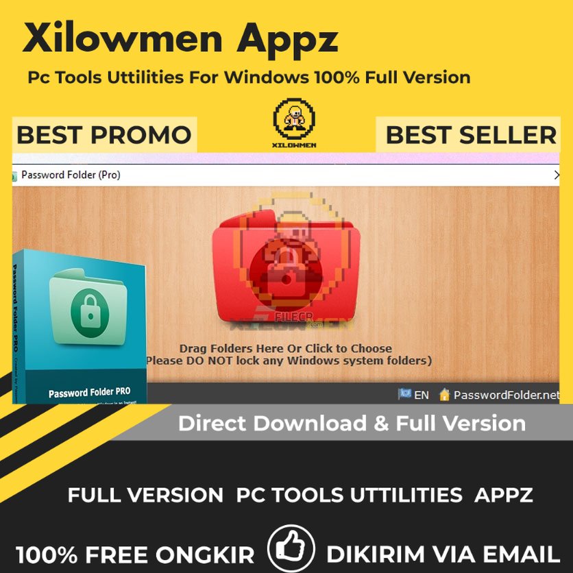 [Full Version] Password Folder Pro PC Tools Software Utilities Lifetime Win OS