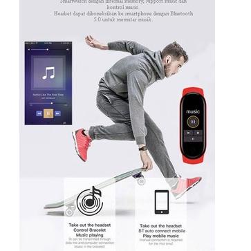 12.12 Promo Aokeyo Smartwatch Bluetooth Smartband Fitness Tracker Colour Display Heartrate