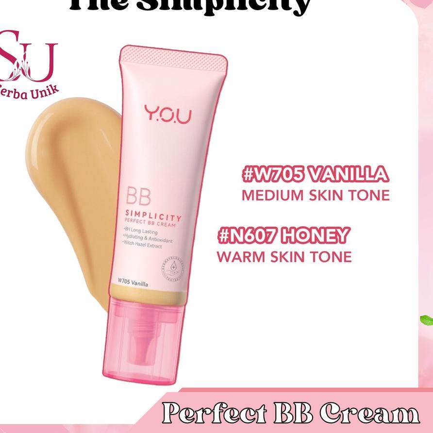 ▲ Kosmetik You The Simplicity Perfect Glow BB Cream / Alas Bedak You ۞