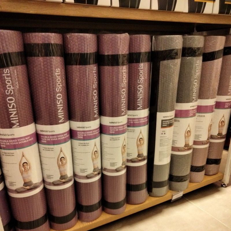 Matras Yoga Mat Miniso/MatrasOlahraga/3mm&6mm