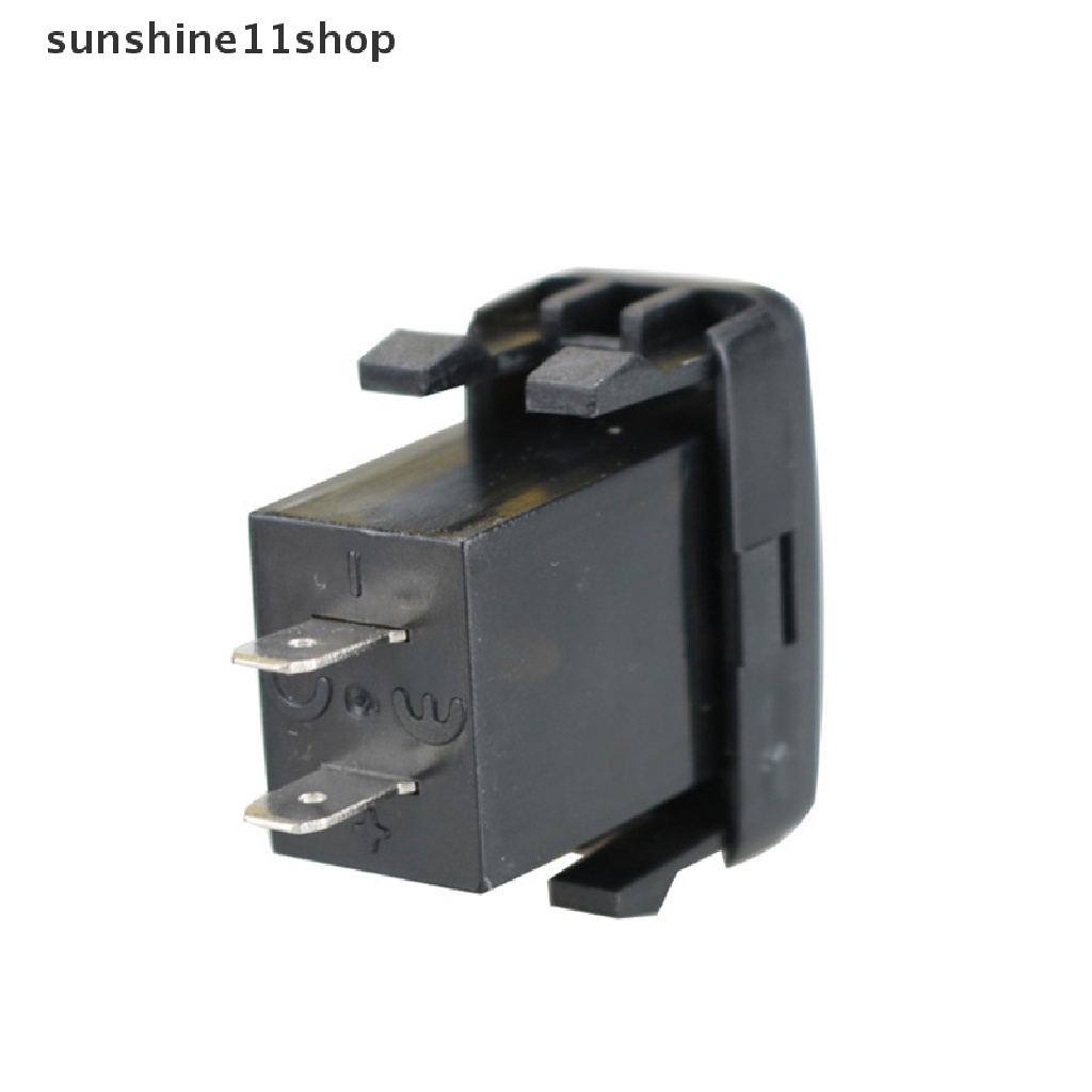 Sho Fast Charger Charger Mobil Dual Port 12-24V 4.2A Soket Dengan Tampilan Tegangan Power Socket Charger Aksesoris Otomatis Dengan Line N