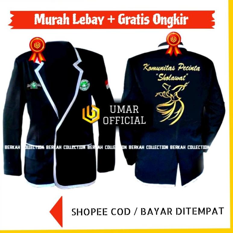 HARGA MURAH O98 Jas Jaket Mafia Sholawat Pria Wanita Hitam Original Murah Terlaris Syekhermania Az Z