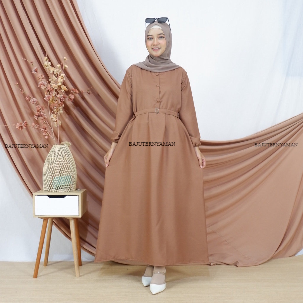 Gamis Kekinian Remaja Baju Gamis Terbaru 2023 Lebaran Wanita Baju Muslim Wanita Gamis Mewah Muslimah
