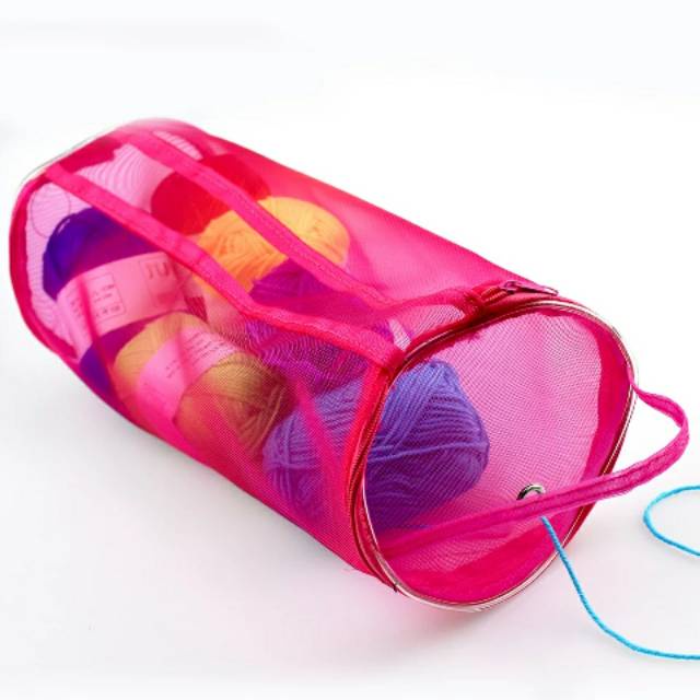 Tas benang rajut/ crochet knitting yarn storage bag T043