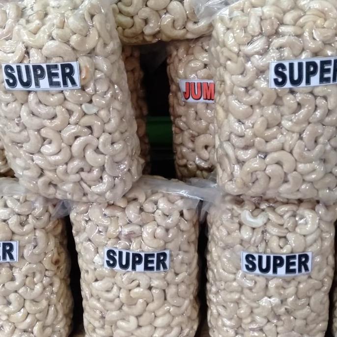 

F⚡ASH Star Kacang Mede MENTAH Super 1kg - Snack Mete Mente Raw Cashew Nut Imut Kupas Murah Kiloan MENTAH Spektakuler