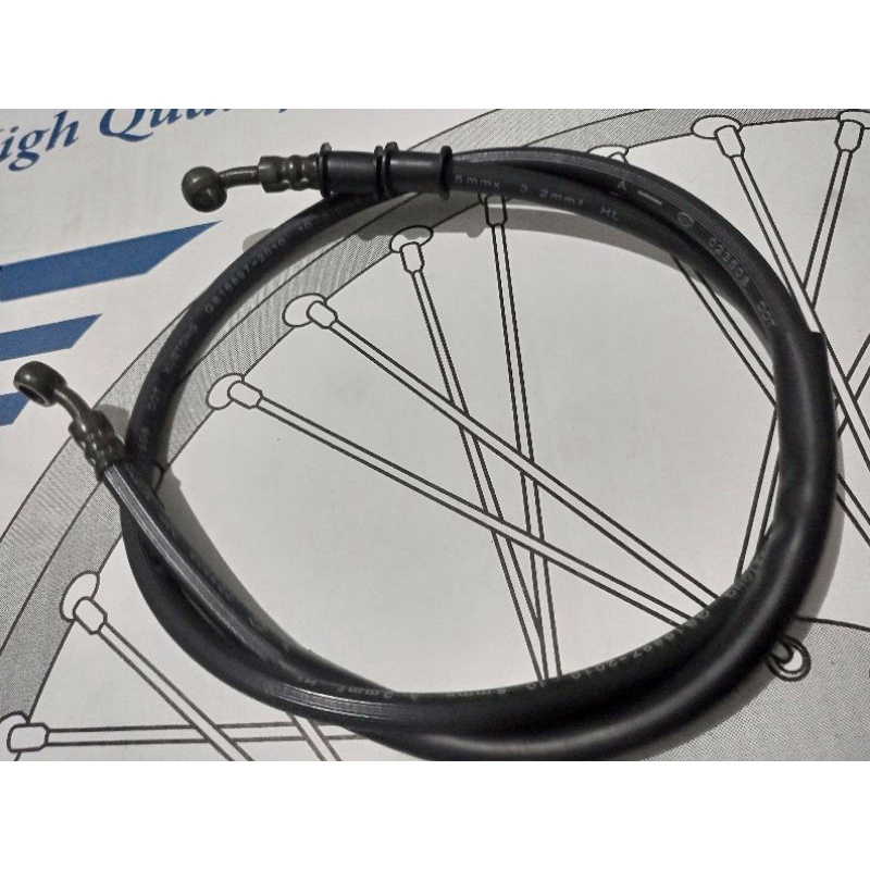 Selang Rem Depan KLX 150 original 130 cm