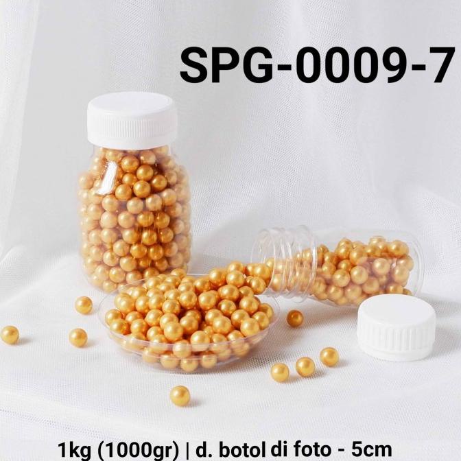 

SPG-0009-7 Sprinkles sprinkle sprinkel 1kg 1 kg kilo mutiara gold emas