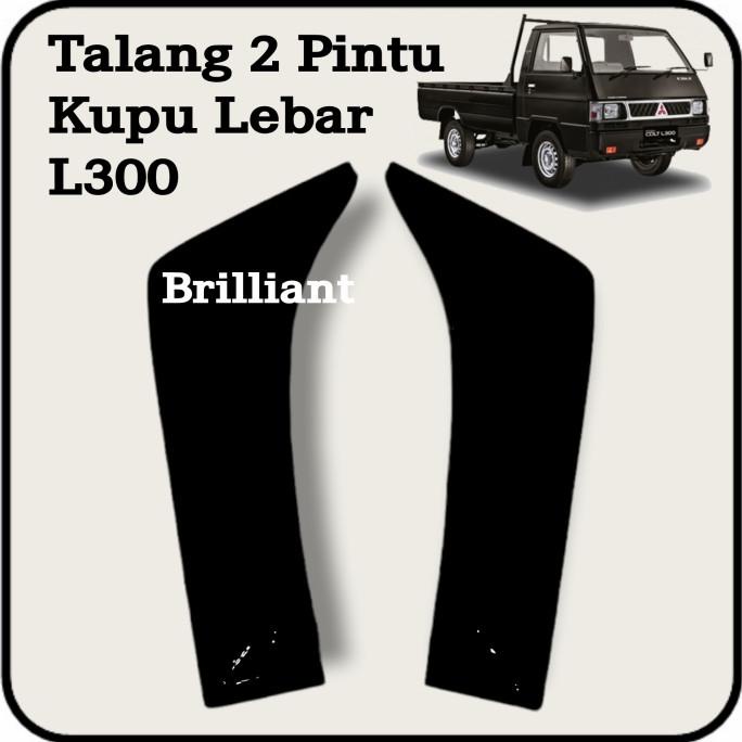 Gratis Ongkir Talang Air 2 Pintu Depan L300 - Jumbo Hitam Lebar Kupu Kupu Terlaris (Br00Bj)