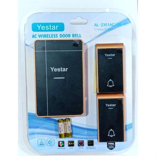 BELL PINTU/BEL RUMAH LISTRIK WIRELES 2 REMOTE JIAMEI 514E3 - YESTAR 2301AC