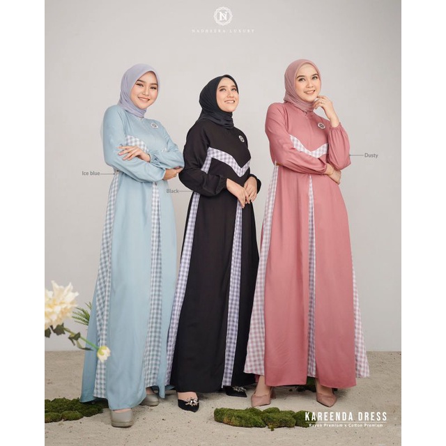 KAREENDA DRESS - NADHERA LUXURY