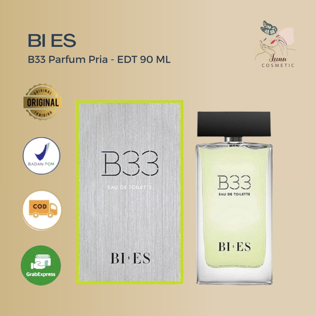 BIES B33 Parfum Pria - EDT 90 ML