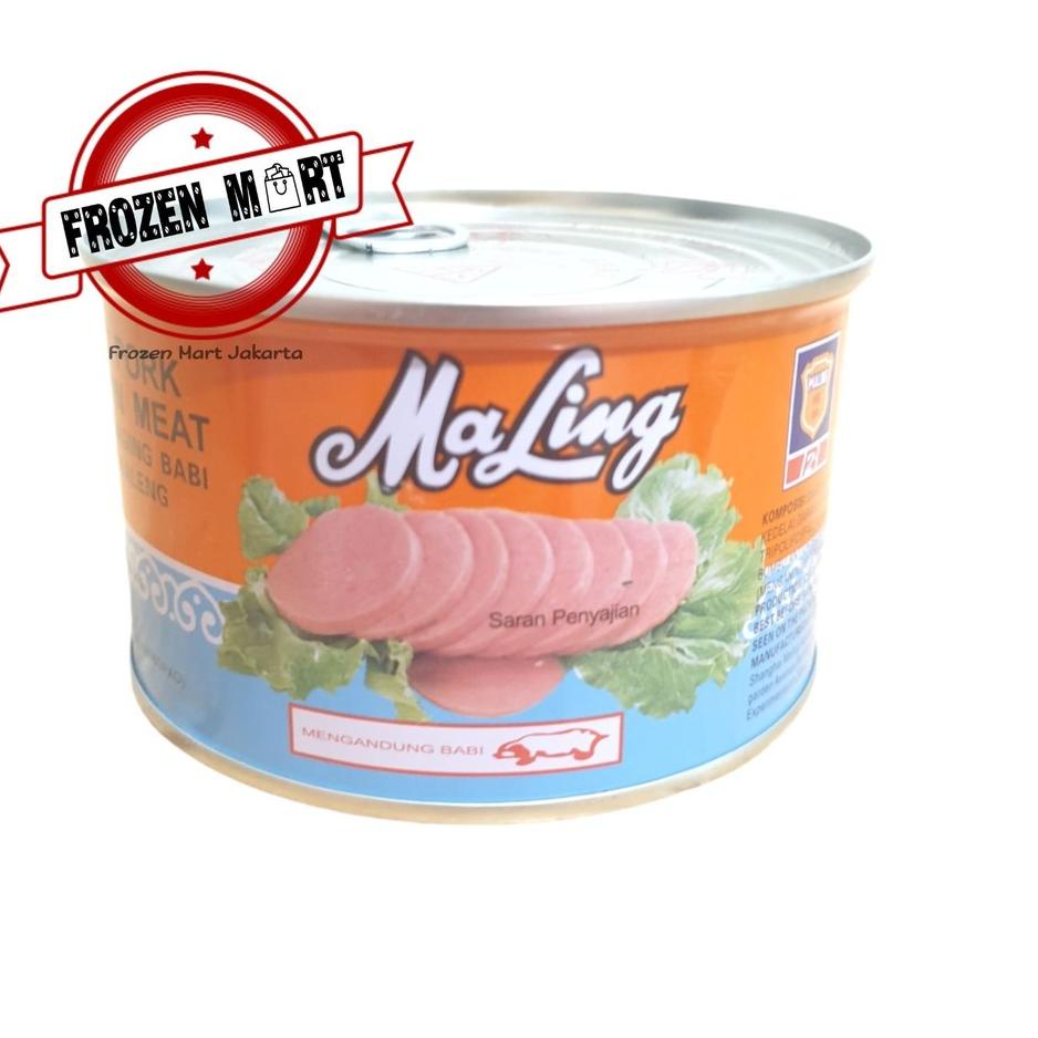 

♪ Maling TTS 397gr Luncheon Pork Meat Ma Ling / Ham Daging Babi Maling NON HALAL ✭