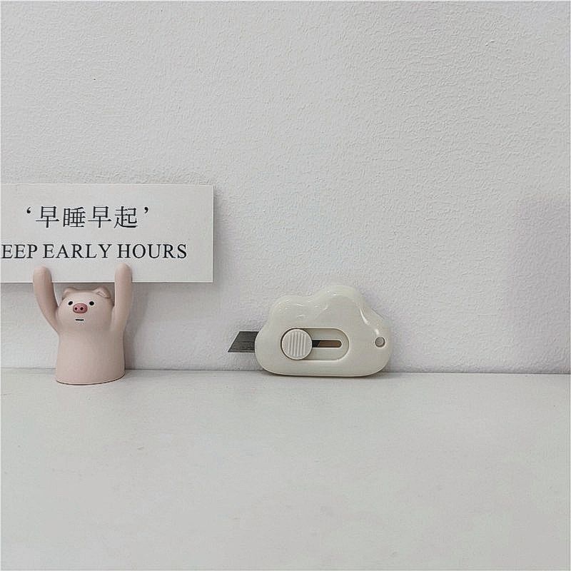 

Mini cutter cloud shape| Cutter mini pembuka paket| Cutter aeshtetic| Cutter awan