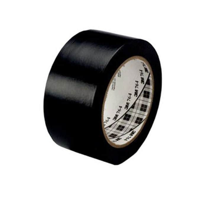 

Terlaris Lakban Lantan 3M 764 Vinyl Tape 2In X 33 Mtr Hitam
