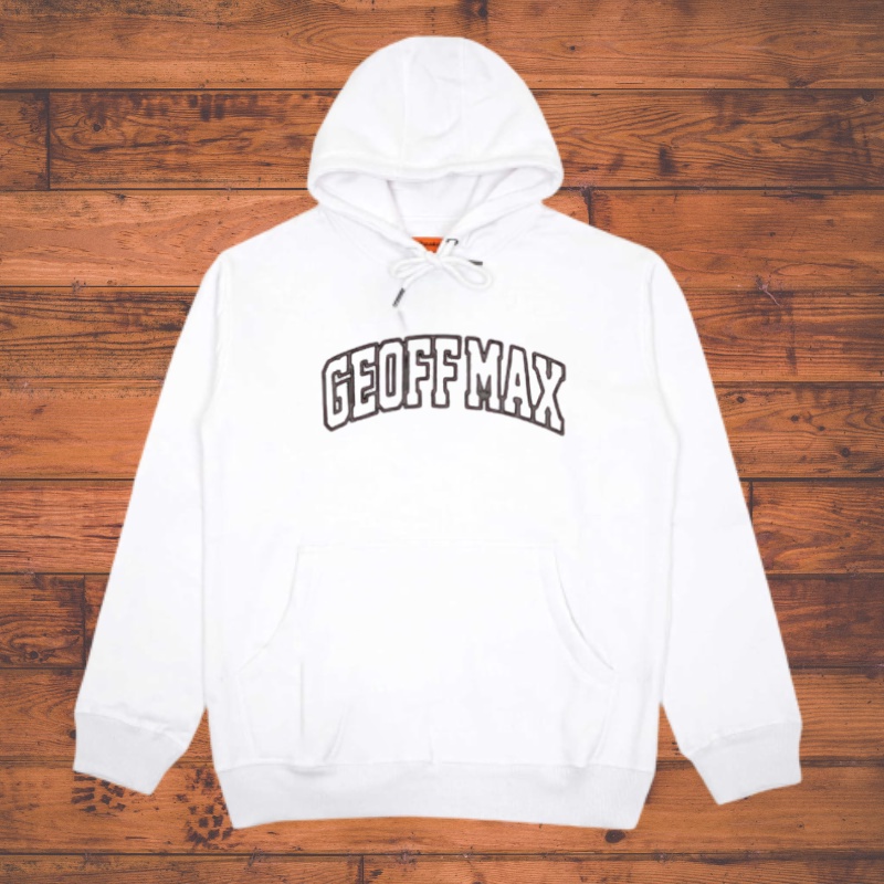Hipokrit Oficial Store - Fullover Hoodie Unisex White Geoff Max Hipo High Quality | Sweater Hoodie O