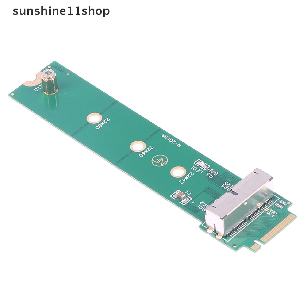 Sho Untuk MacBook Air Pro12+16Pin SSD Ke M.2 Kunci M (NGFF) PCI-e Adapter Converter N