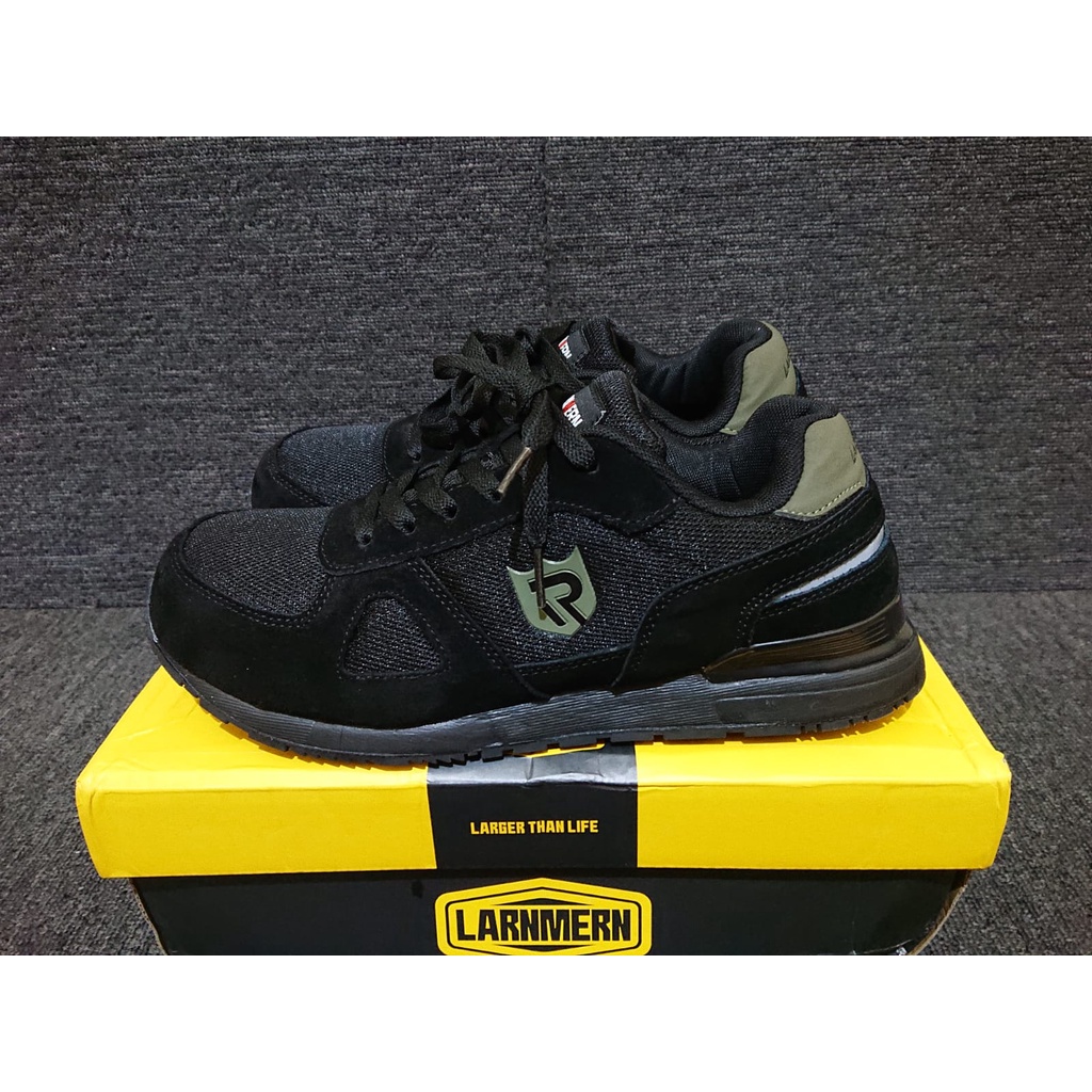 Safety Shoes LARNMERN Black (Sepatu Safety LARNMERN)