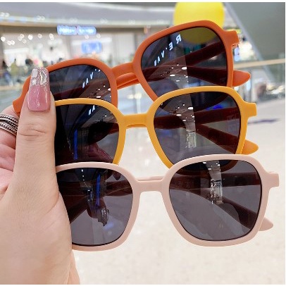 BAJ Kacamata Anak Perempuan Korea Fashion Lucu 6621 Kaca Mata Laki Laki Hitam New Trend Terbaru Kotak High Quality Kids Sunglasses KC047