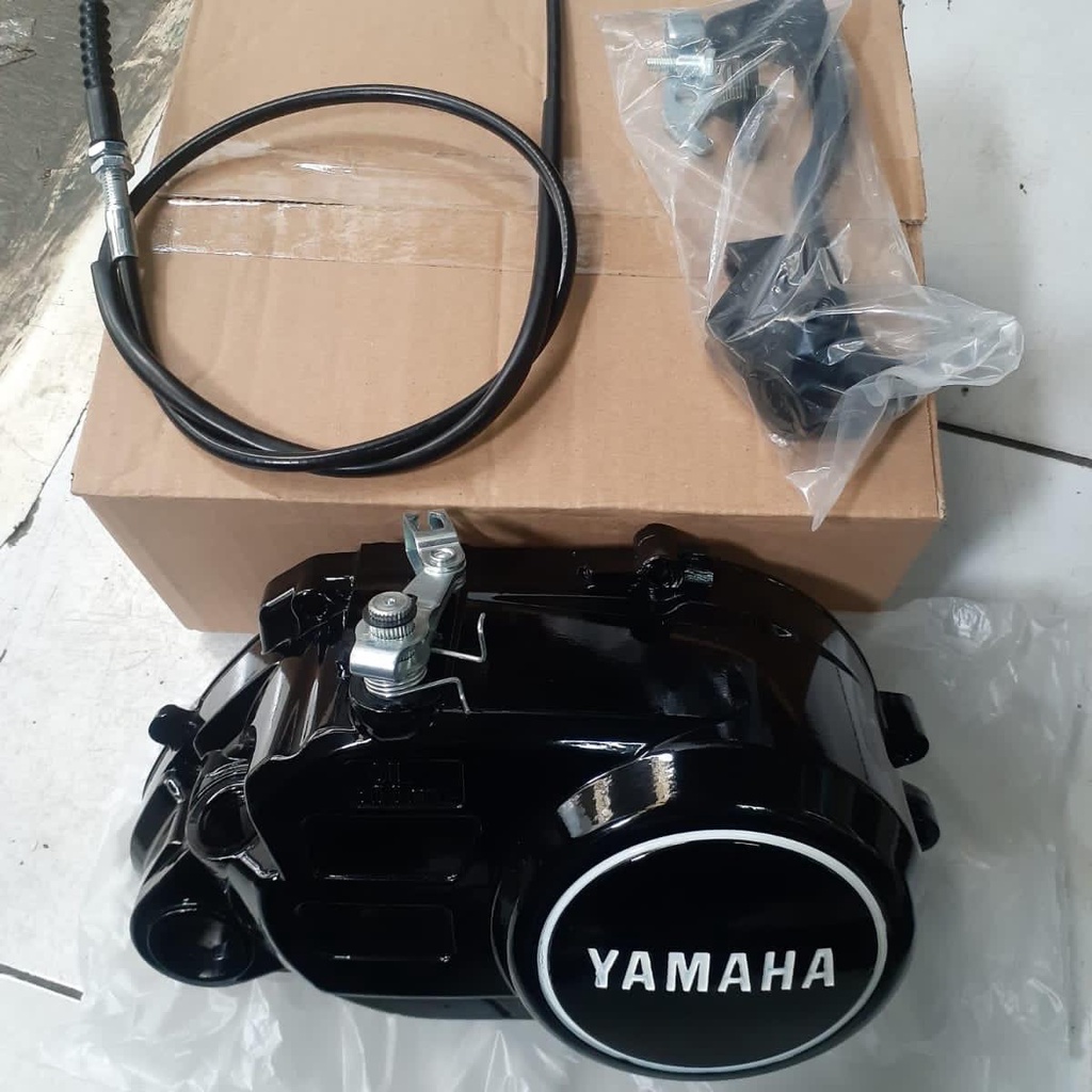 ( BISA COD ) Full Set Blok Kopling Yamaha SS 110, Force1, Fizr, Alfa Crypton, F1zr, Fiz R, Pnp Bak Kopling Mesin Hitam Black Yamaha Thailand