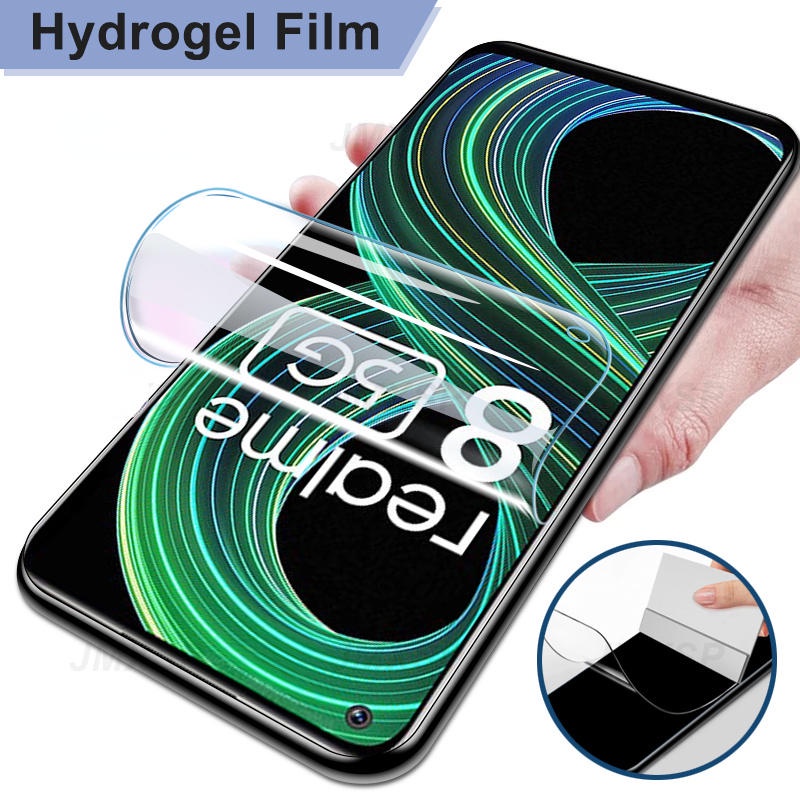 2pcs Hydrogel Film Untuk Realme C2 C3 C3i C11 C12 C15 C17 Pelindung Layar Untuk Realme C20 C21 C25 C20A C21Y C25S C25Y Q3 Pro Film