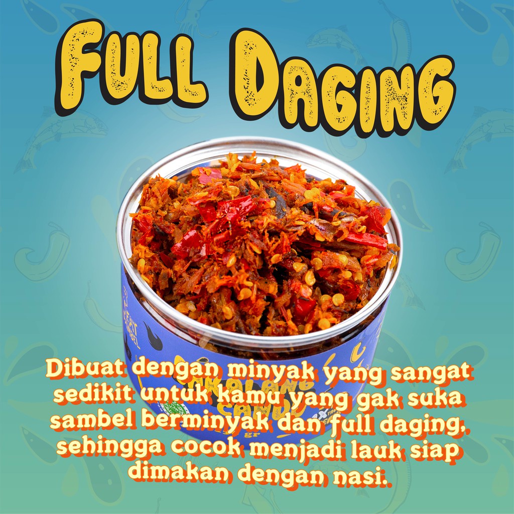 

READYYY PRODUK Eat Sambel - Cakalang Candu Suir