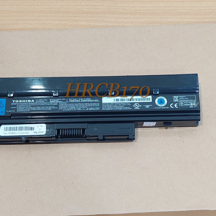 Batre Baterai Laptop Toshiba (PA3820U-1BRS) NB520 NB500 NB505 T210 -HRCB