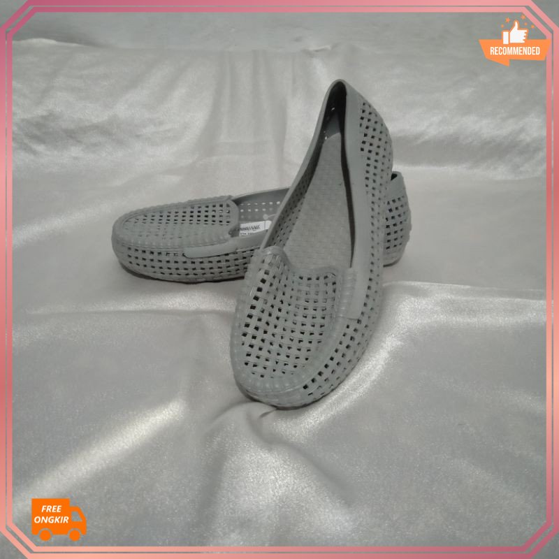 MY BABY Sepatu Wanita KARET Flat Shoes Karet Yumeida LD 3101
