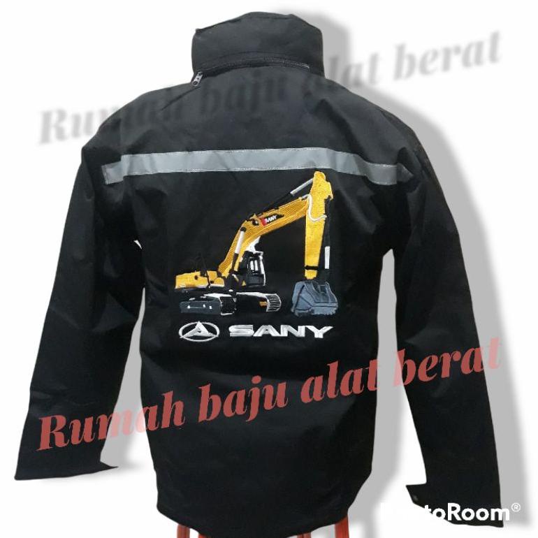 jaket sany / jaket logo alat berat