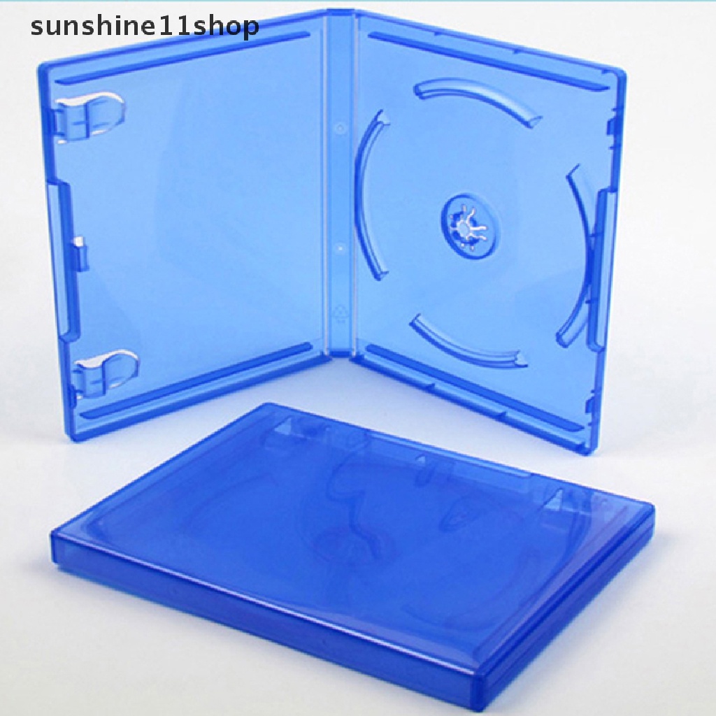 Sho CD Game Case Kotak Pelindung Kompatibel Untuk Diameter 12cm Game Disk CD DVD Discs Storage Box N