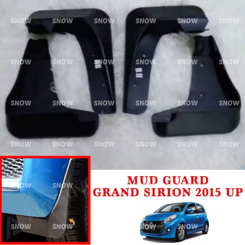 Mud Guard Grand All New Sirion 2015 Up Karpet Lumpur