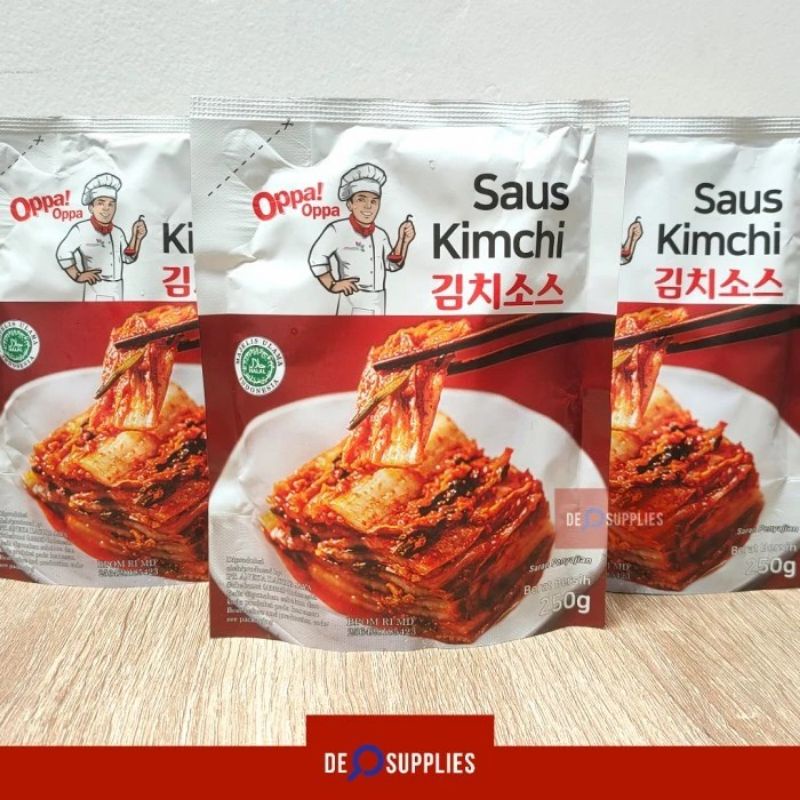 

Saus Kimchi OPPA 250gr - Bumbu Instan Saos Kimchi Korea Sawi Kimci