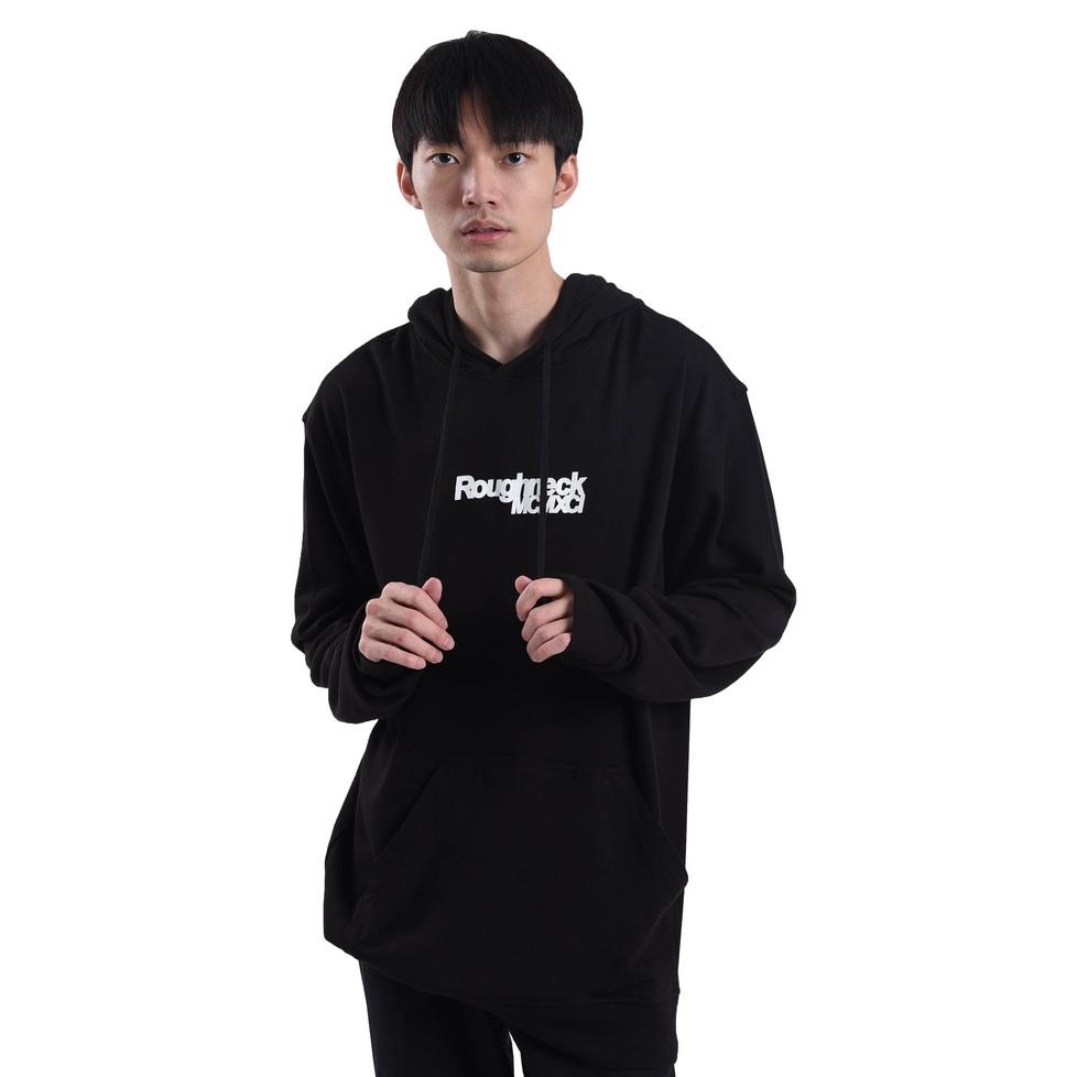 TERBAIK Roughneck HB013 Black MCMXXI White Hoodie