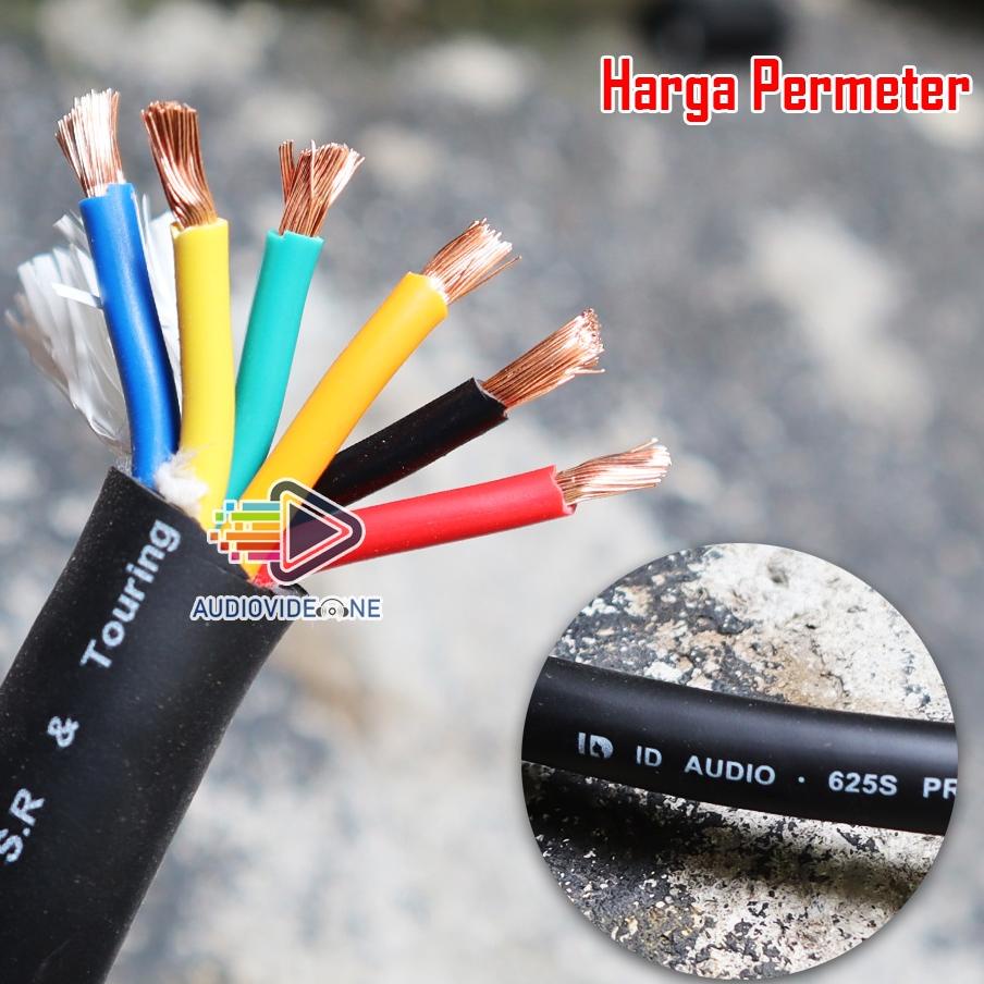 IWA475 Kabel Speaker ID AUDIO 6 x 2.5 mm Kabel Spiker Isi 6 Original Permeter |||