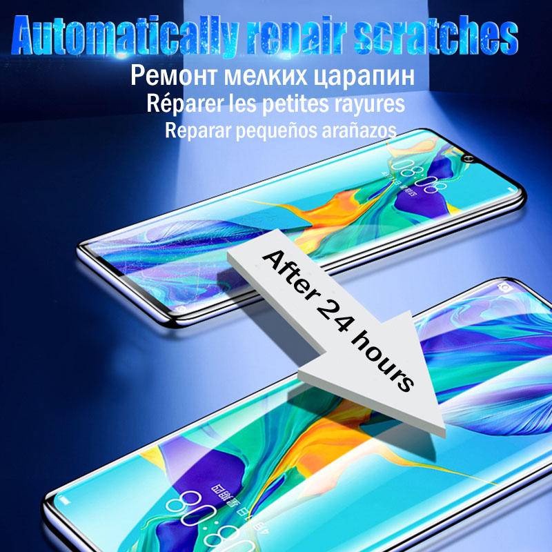 3pcs Untuk Huawei Mate50 40 30 20x10 Pro Lite 5G Hydrogel Film Full Screen Protector Film Case Untuk Huawei P50 P40 P30 Pro Plus Lite E