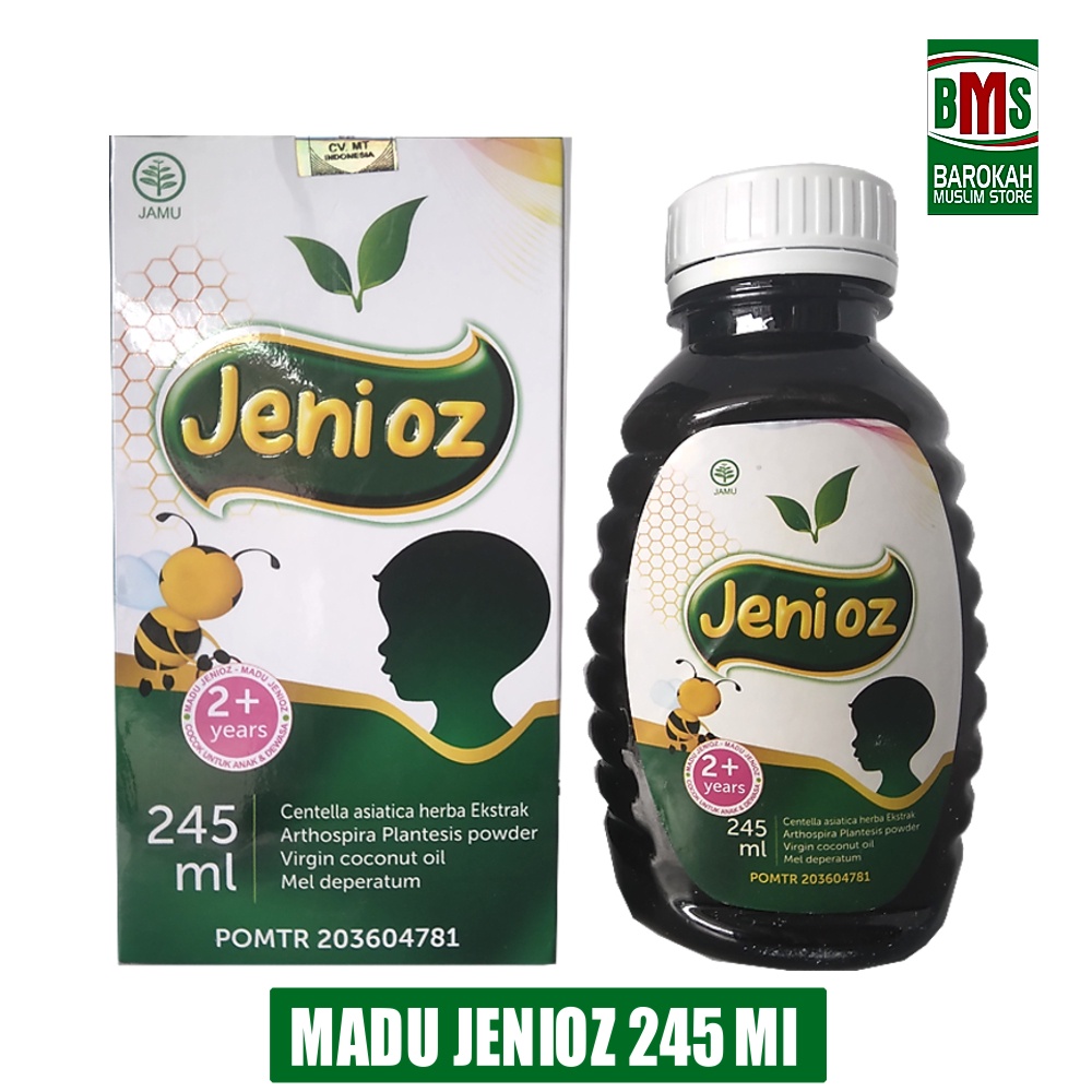 

Madu Herbal Jenioz 245 Ml Suplemen Madu Daya Ingat Kecerdasan Otak dan Hafalan