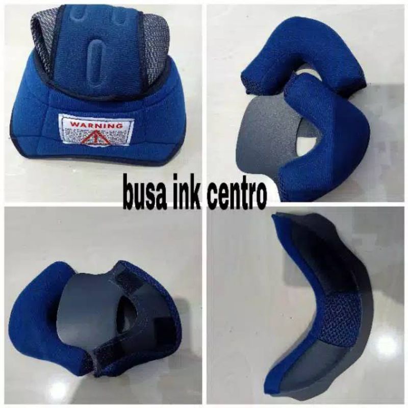 Busa helm ink cx 22/cx22 dan busa helm ink Centro fullset 1set Busa pipi Busa atas