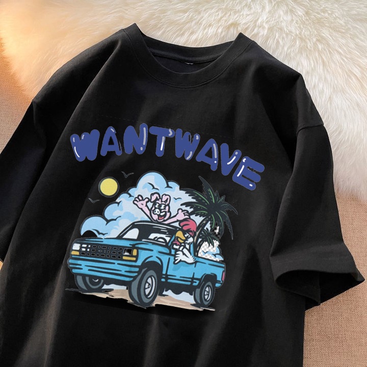 RDGF official shop 2023 Tren Baru WANTWAVE kaos murah kaos cowok keren kaos t shirt oversize PRIA &amp; WANITA (UNISEX)