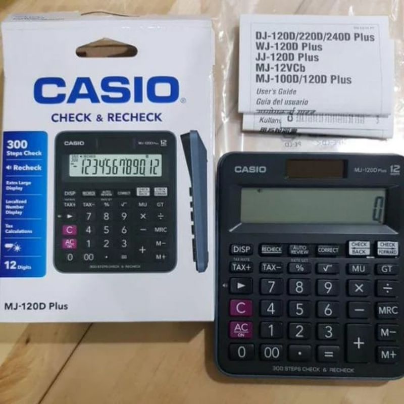 

CASIO KALKULATOR MEJA 12 DIGIT CASIO MJ 120D