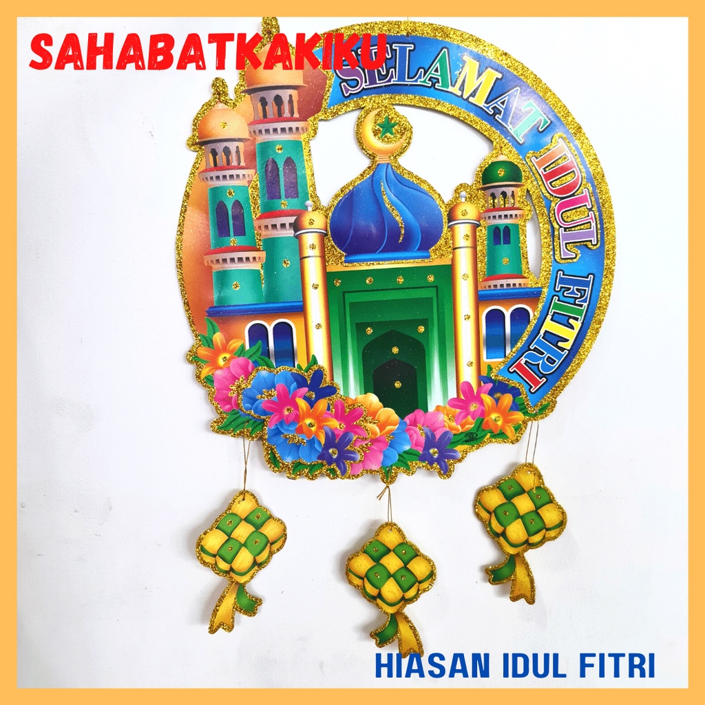 Gantungan Idul Fitri / Lampion Idul Fitri / Dekorasi Gantungan Idul Fitri