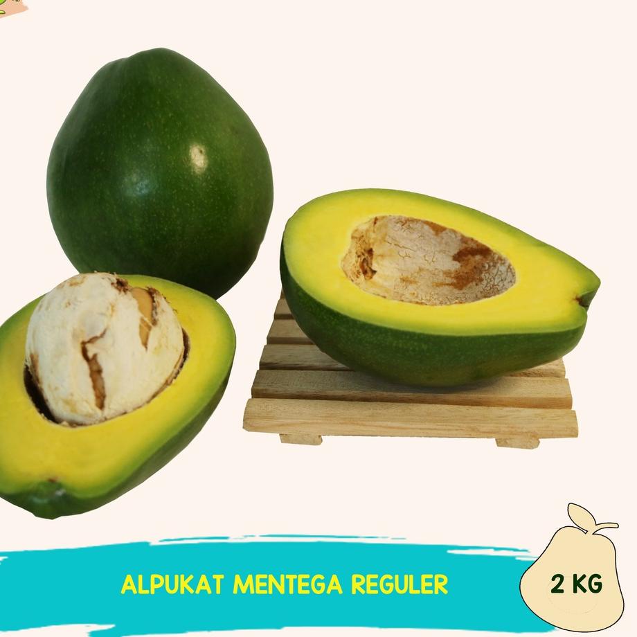 

℮ PAKET 2 KG ALPUKAT MENTEGA REGULER ☻