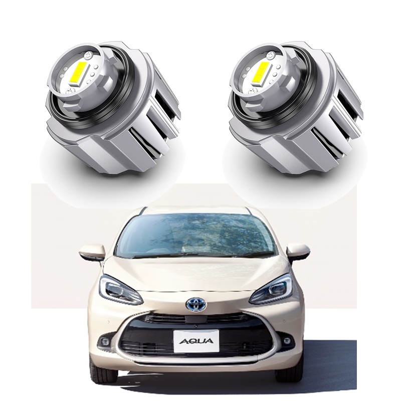 Lampu fog lamp led Mobil Baru Untuk Toyota AQUA COROLLA CROSS TOURING CROWN Harrier NAOH PRIUS 3000K golden Warna Putih