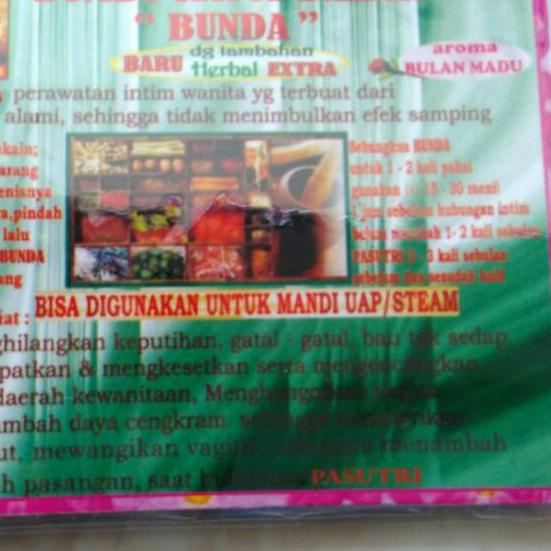 

۩ Bumbu Ratus Bakar Bunda Isi 10 Sachet ♡