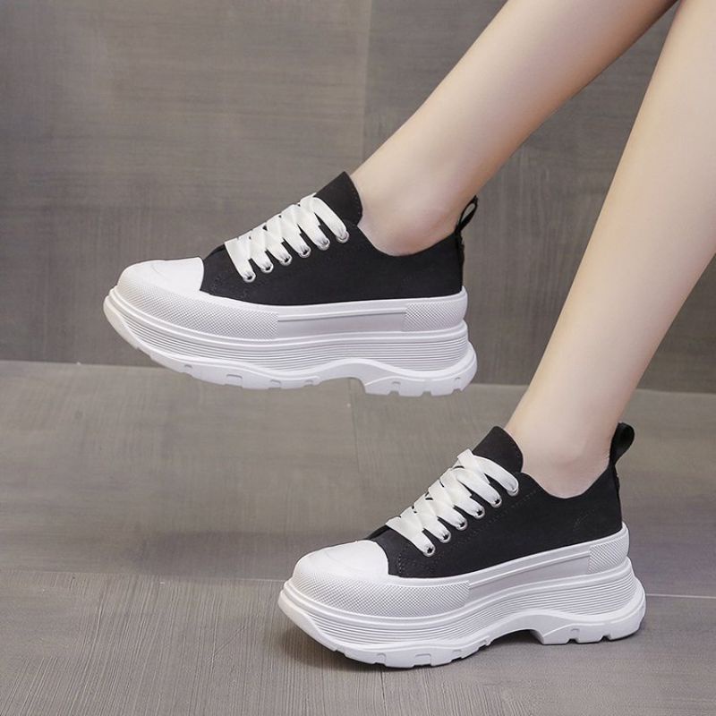 SN922 - Sepatu Sneaker Sol Tinggi Fashion Wanita